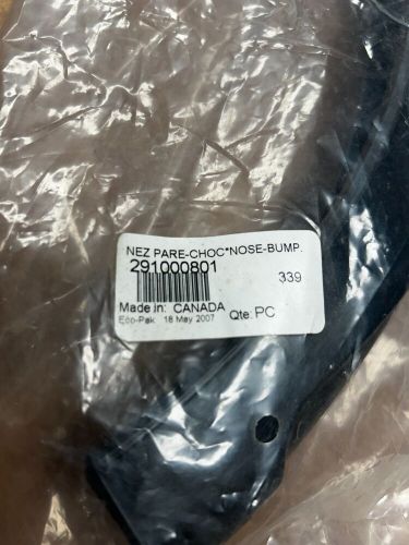 Nib nos oem bombardier seadoo front bumper 291000801 1996-2007 hx, xp, 3d