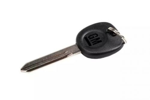 Genuine gm door lock and ignition key 23372321