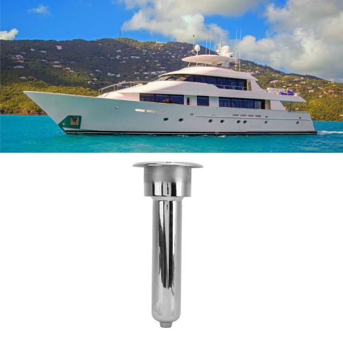 Outrigger tube cup holder stainless steel boat rod cup holder for yacht ship