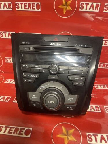 13-15 acura ilx am/fm cd dvd player navigation  oem  39540-ts6-a110-m1 ac138u