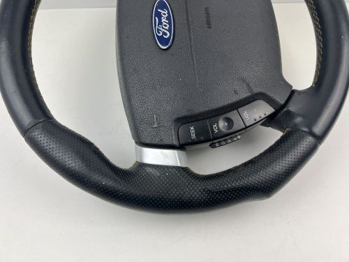 Ford falcon fairmont ba bf territory sx sy chunky full leather steering wheel