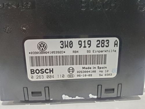 2007 bentley continental gtc oem park assist control module 3w0919283a