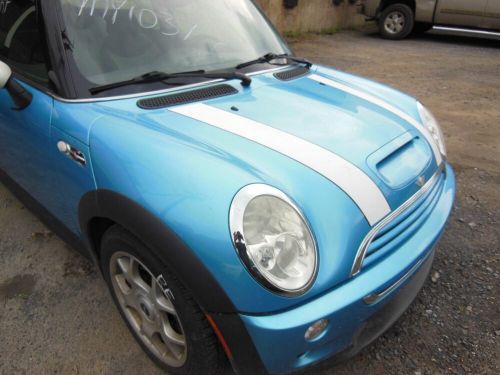 2002-2004 mini cooper s hood bonnet lid oem w/o xenon or cleaning option