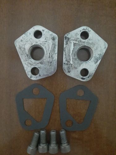 Chrysler hemi 354/392 water block off plates aluminum