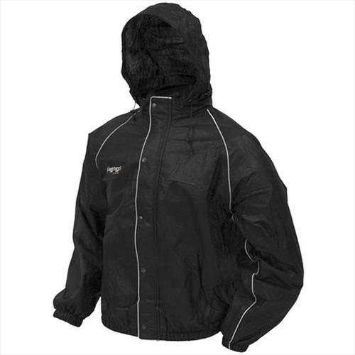 New frogg toggs road toad rain-jacket adult waterproof rainjacket,black,2xl/xxl