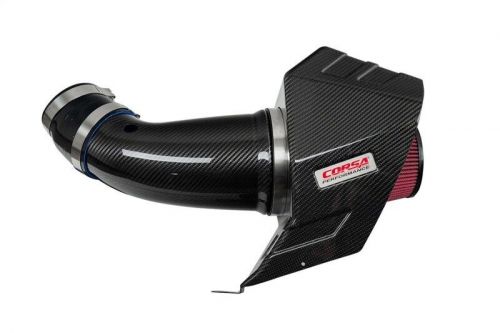 Corsa 20-23 dodge durango srt hellcat carbon fiber air intake w/ drytech 3d no o