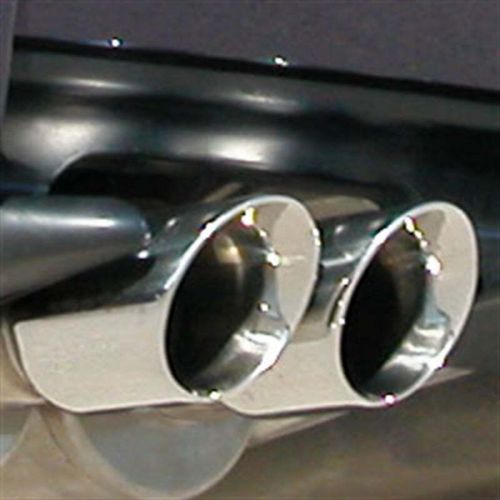 Corsa fits bmw 92-09 325i/is coupe e36 polished sport cat-back exhaust