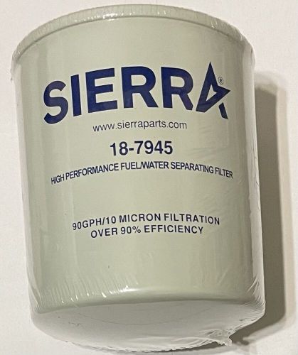 4 pack sierra international 18-7945  10 micron fuel water separating filter