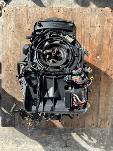 2006 evinrude 200hp etec powerhead crankcase assembly low hours e200dslsuf