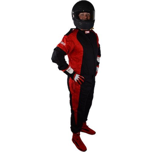 Rjs racing equipment 200510454 elite series driving suit 3.2 a/5 sfi rating x-la