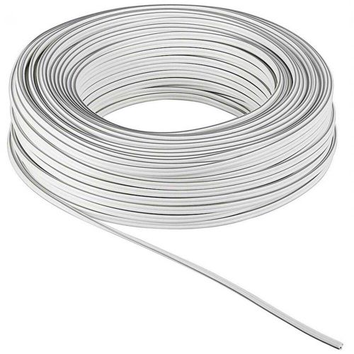 Speaker cable white cca - 2x2.5mm2 25m-