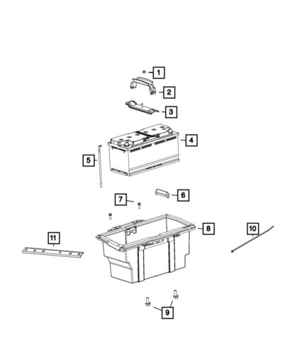 Genuine mopar reinforcement 68134301aa