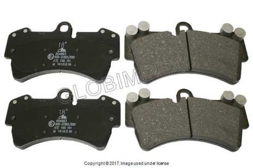 Porsche cayenne &#039;03-&#039;10 front brake pad set ate + warranty