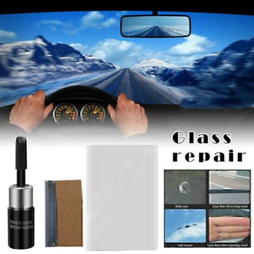 3pcs glass nano repair fluid fix car windshield resin chip window crack us new