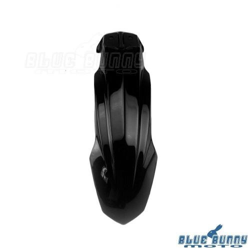 Black dirt bike front fender mudguard for honda crf450r crf250r crf250rx 18-20