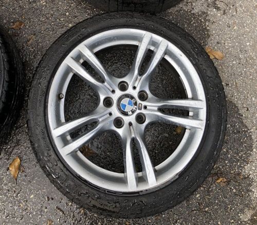 Bmw 2012-2020 f30 f36 f32 style 400m sport 18&#034; wheels rims w good tires set oem