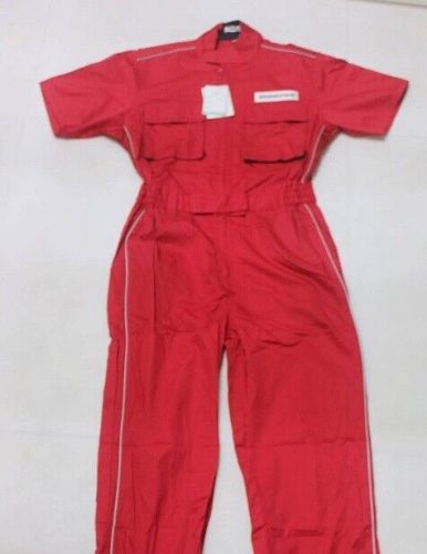 New bridgestone racing pit suit jumpsuit ll size red 170-180cm lady women unisex