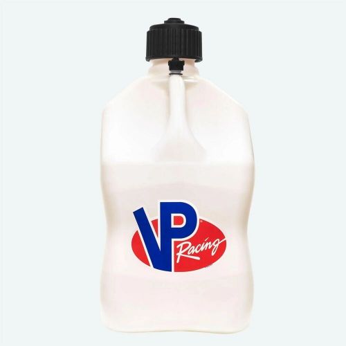 Vp racing 4 pack x 5.5 gallon motorsport container utility jug - square, white