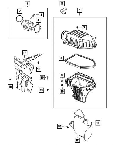 Genuine mopar hex head screw 6509830aa