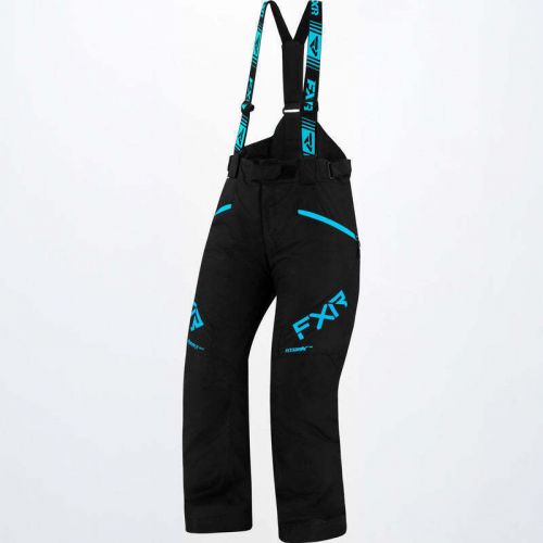 Fxr racing women&#039;s fresh pant 23 2 black/sky blue