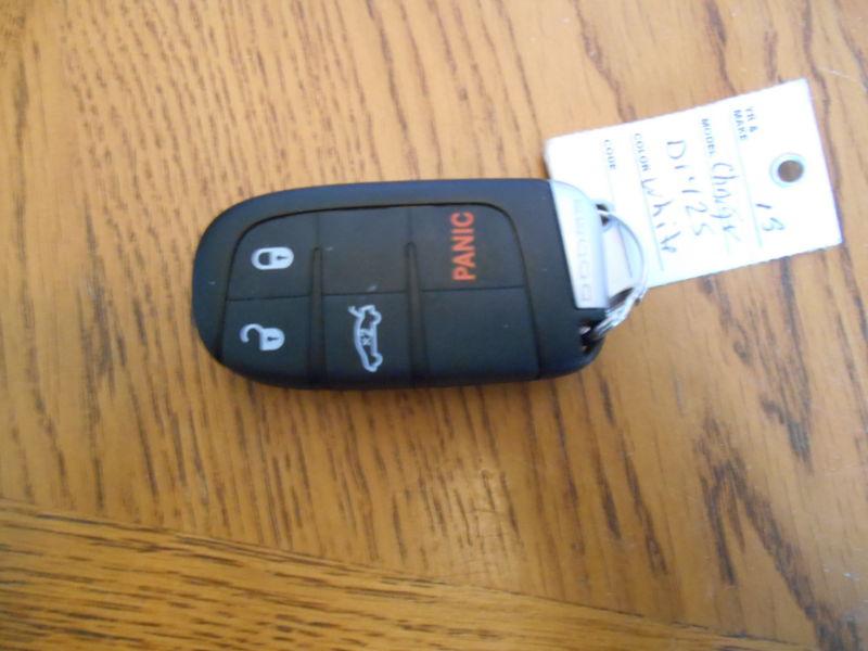 2013 dodge charger smart key keless entry remote ome