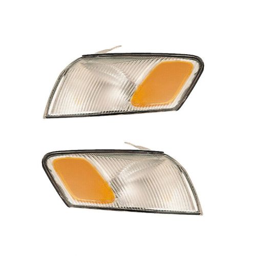 Corner turn signal lights pair set for 97-99 toyota camry left &amp; right