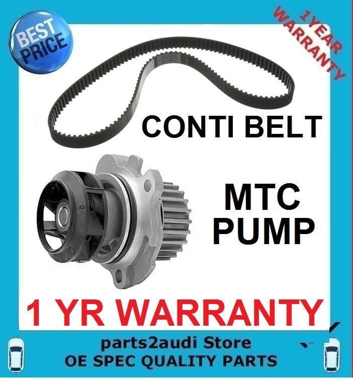 Engine timing belt kit. timing belt, water pump kit 2000-2005 beetle jetta 2.0 