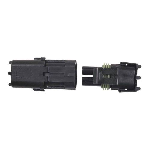 Msd 8173 2-pin weathertight connector, 1 qty