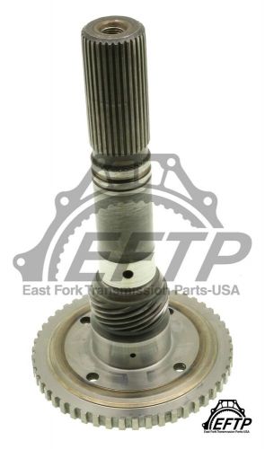 Gm - chevy - th400 output shaft, 9&#034;oal, bolt-on yoke, uses steel speedo gear