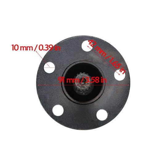 48v 1000w 34&#034; differential axle rear track kit for atv buggy go kart 4800rpm