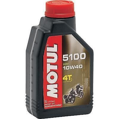 Motul 5100 4t synthetic ester blend motor oil 104068