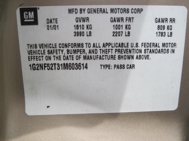 99 00 01 grand am automatic transmission 2.4l