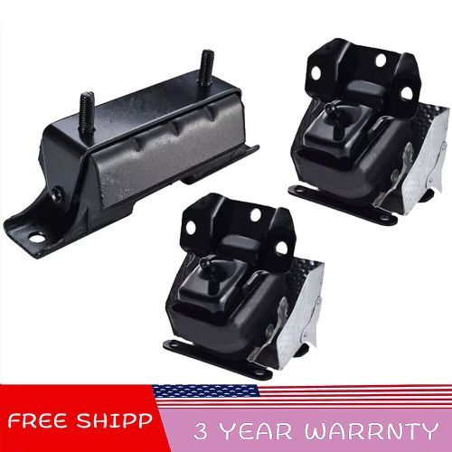 3x engine mount for 2007-14 cadillac escalade awd &amp;gmc yukon/yukon xl 1500 4wd