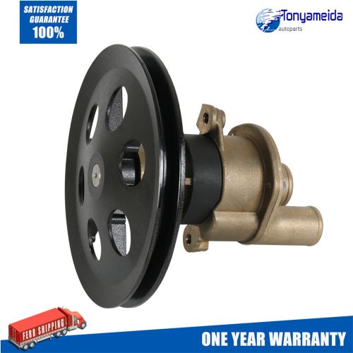 Sea water pump 3858847 3855778 3852398 for volvo penta omc 6.5&#034; v-belt pulley