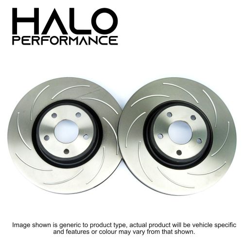 Rear grooved brake discs to fit hyundai i20n 2021-