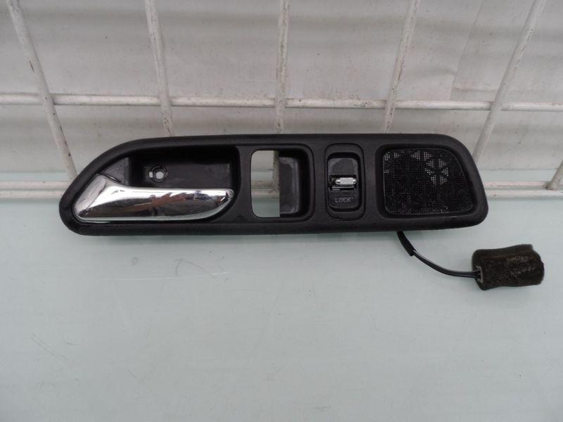 Left driver inner with lock switch&speaker inside door handle honda prelude 99