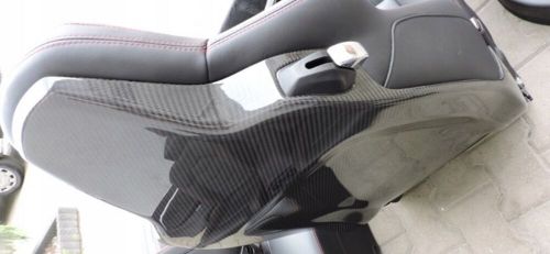 Maserati grancabrio sport granturismo carbon recaro bucket seats seats bolsters-