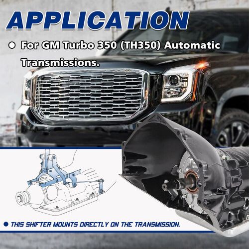 Th350 transmission shifter turbo 350 automatic shifter complete 12&#034; stick for ge