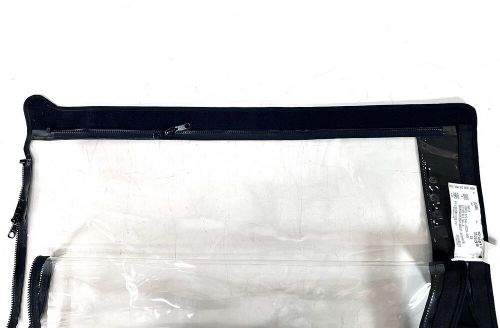 -new- sea ray 21 spx, side curtain set, 2163106, clear, oem