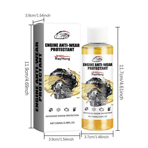 2 pcs engine anti-wear protectant engine protection oil protective engine oil。