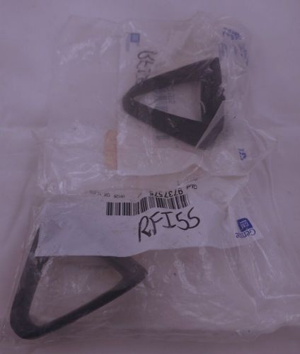 1975-1981 pontiac firebird trans am seat belt guides black