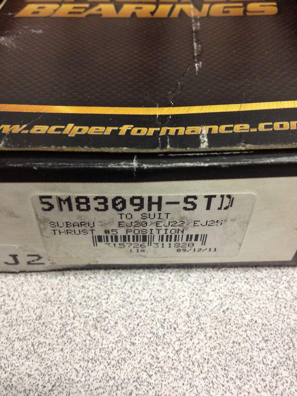 Acl race main bearings 5m8309h-std subaru ej20 ej22 ej25 free shippingnew in box