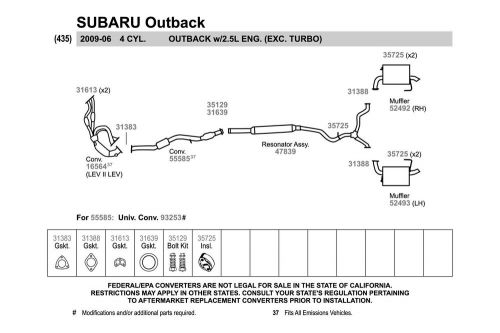 Walker 47839 - aluminized steel oval resonator assembly