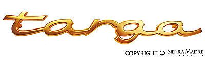 Porsche gold targa emblem, 911/912 (67-71) 90155930741