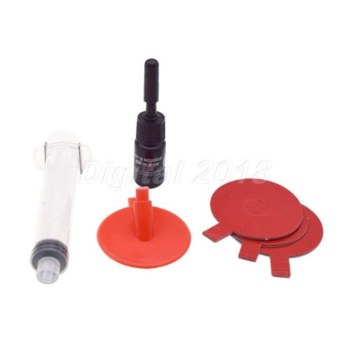 Car windshield chip cracked quick repair tool kit auto fix wind glass windscreen