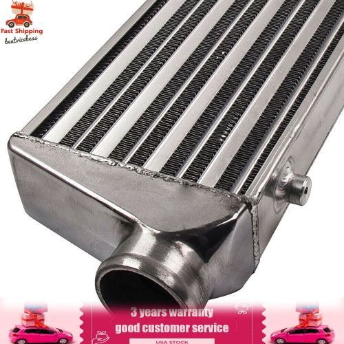 Universal front mount intercooler 21&#034;x 7&#034;x 2.25&#034; intercooler 2.5&#034; inlet &amp; outlet