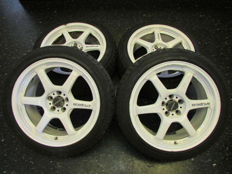 Jdm prodrive forged 5x100 17 rims wheels