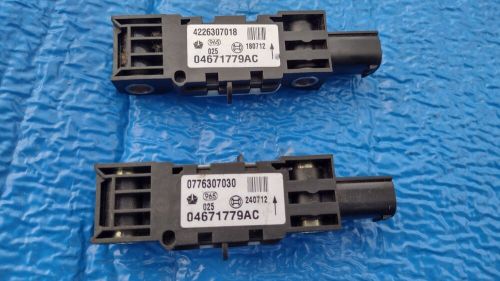 Challenger charger chrysler jeep oem 04671779ac impact sensor set 05-14