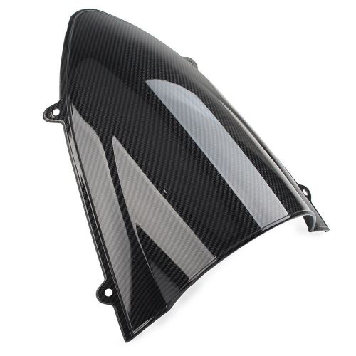 Windshield screen for kawasaki ninja 250 250r ex250 2008-2012 carbon fiber black