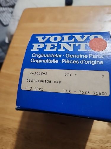 New in box genuine oem volvo penta distributor cap 243658